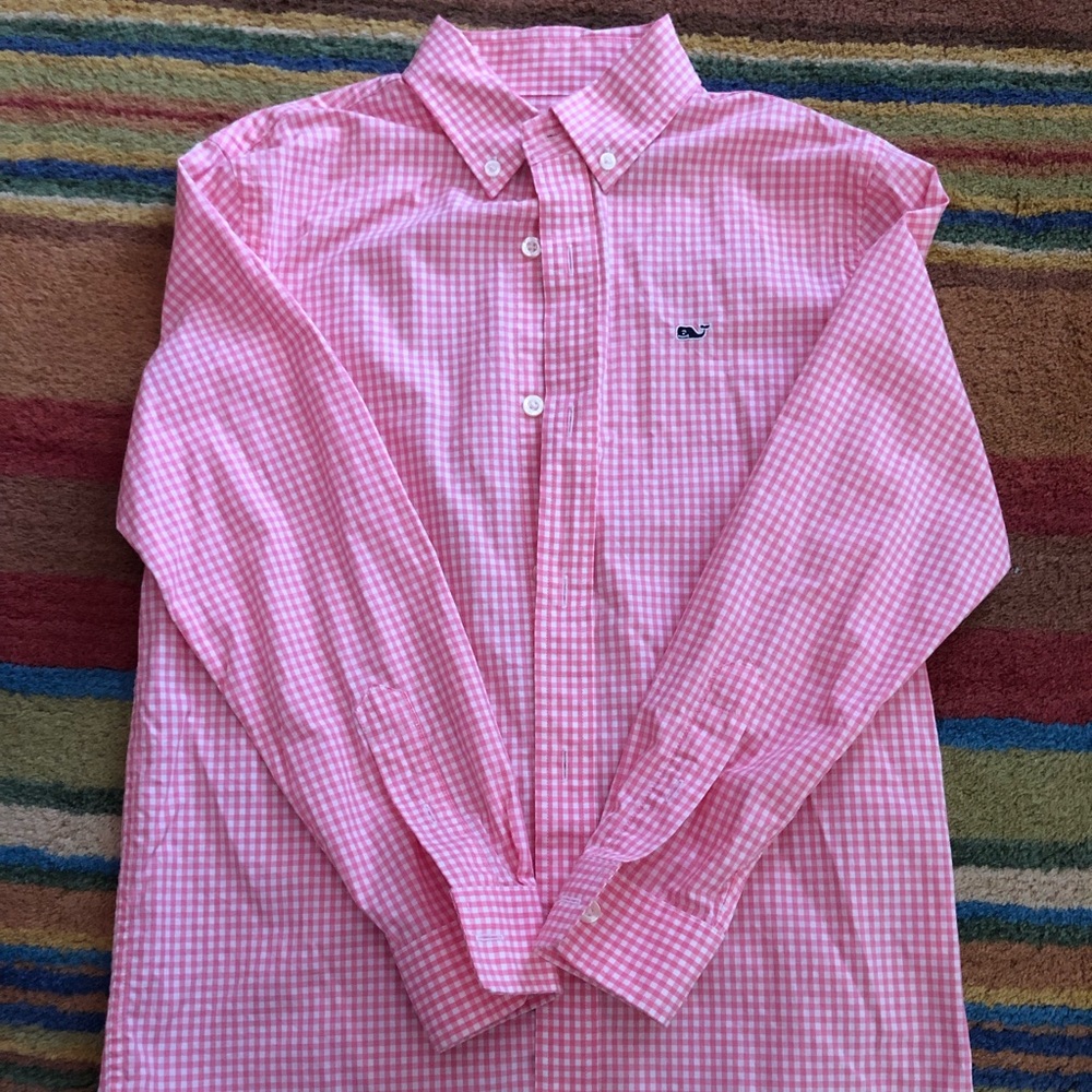 Vineyard Vines long sleeve youth       S 8-10